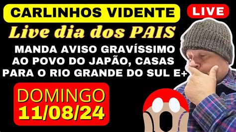 Carlinhos Vidente Live Dia Dos Pais Manda Aviso GravÍssimo Ao Povo Do