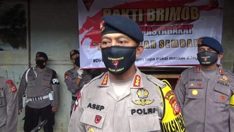 Brimob Polda Jabar Siapkan Ssk Personil Amankan Psbb Bandung Raya