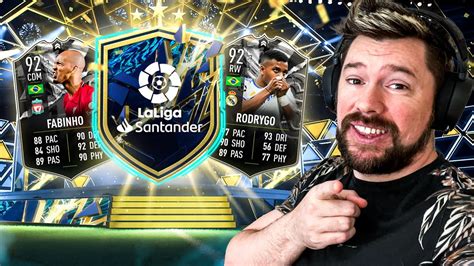 Guaranteed La Liga Tots Upgrade Pack Insane Showdowns Youtube