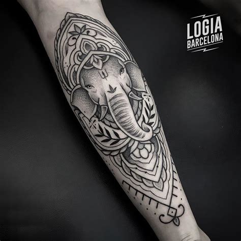 Tatuaje Elefante Mandala Significado