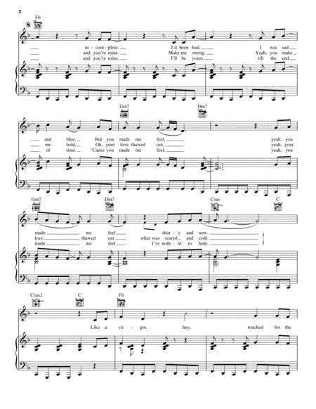 Like A Virgin By Madonna Tom Kelly Digital Sheet Music For Piano