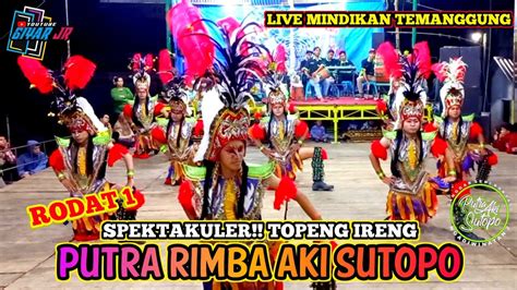 Spektakuler Topeng Ireng Putra Rimba Aki Sutopo Rodat Live Mindikan