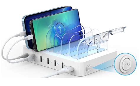 Soopii W Port Charging Station For Multiple Devices Pd W Usb C