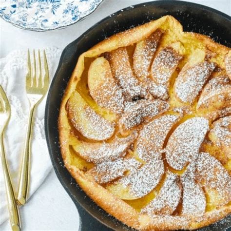 Apple Dutch Baby Recipe From Your Homebased Mom