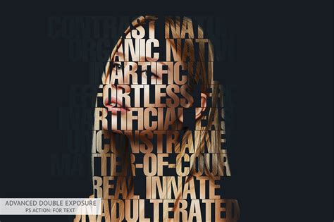 Advanced Double Exposure Photoshop Actions 7 Double Exposure - Etsy