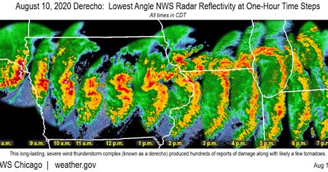 Iowa Derecho Storm Maps & Damage