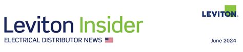 Leviton Insider Newsletter May