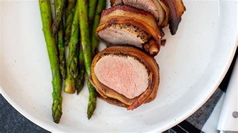 Bacon Wrapped Pork Tenderloin Organic Prairie