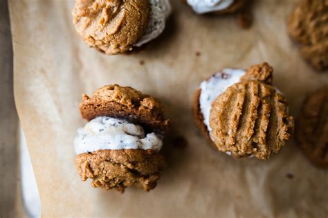 Whole Wheat Peanut Butter (Ice Cream) Cookies — Gather a Table