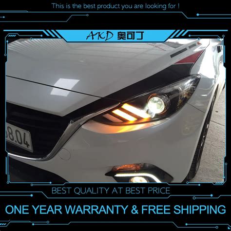 Aliexpress Buy AKD Tuning Cars Headlight For Mazda 3 Axela 2014