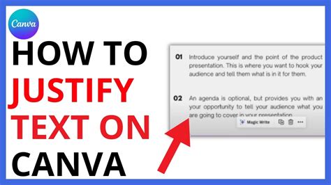 How To Justify Text On Canva QUICK GUIDE YouTube