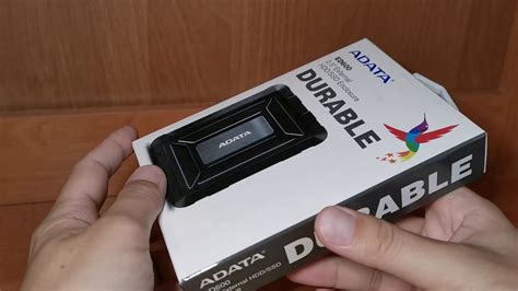 Unboxing Adata Ed Usb Ssd Hdd Enclosure Ip Waterproof