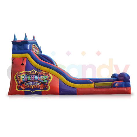 Fun House Slide Wet/Dry – Eyecandy Inflatables