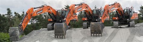 Dx Lc Completa La Gama De Excavadoras Doosan De Fase V De Y T