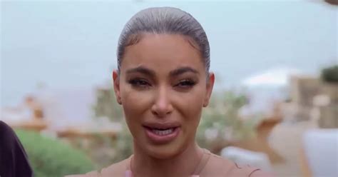 Kim Kardashian Cries To Kanye After Son Saw Sex Tape Advert Daily Star