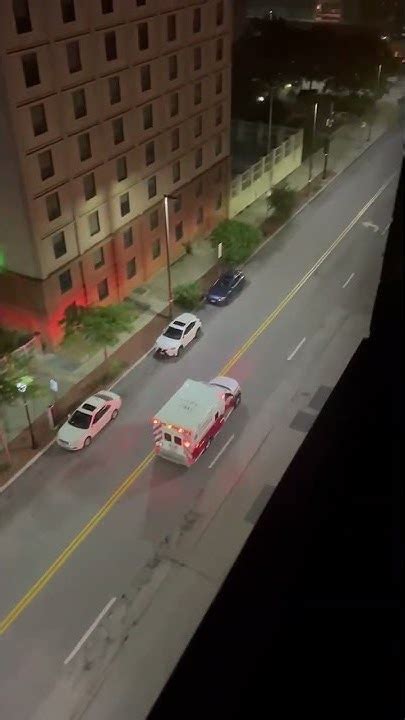 Baltimore City Fire Department Ems Ambulance Responding Youtube