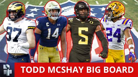 Todd McShays 2022 NFL Draft Big Board ESPN Top 32 Prospect Rankings