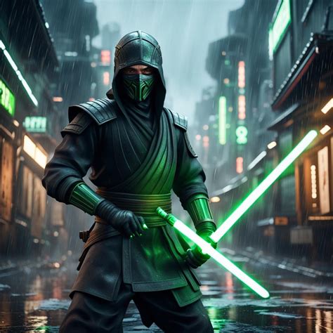 Jedi Ninja Ai Generated Artwork Nightcafe Creator