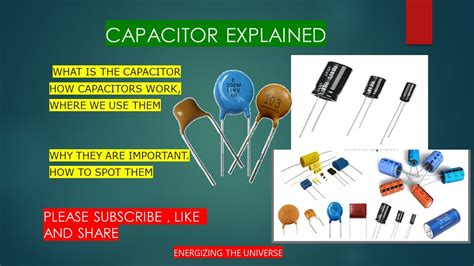 Capacitors Explained What Is A Capacitor Basics How Capacitors