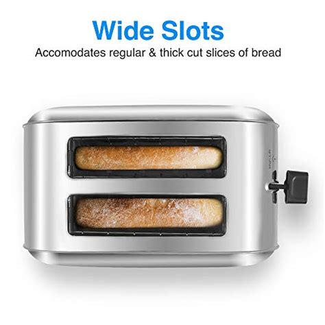 Elite Gourmet Ect 227 Toaster 7 Toast Settings Bagel Function Toaster Defrost Reheat Cancel