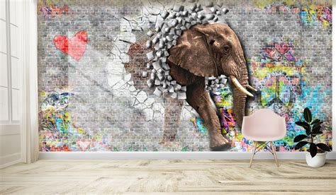 Buy Graffiti Wallpaper for Walls Online in India - Magic Decor