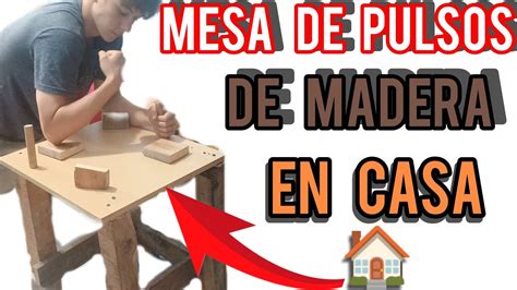 Como Hacer Mesa De Armwrestling Pulsos En Casa YouTube