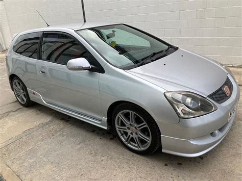 Honda Civic Type R Ep3 Premier Edition Satin Silver 55 Reg 6 Speed In