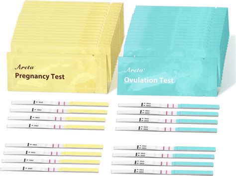 Areta Ovulation And Pregnancy Test Strips 70 Ovulation