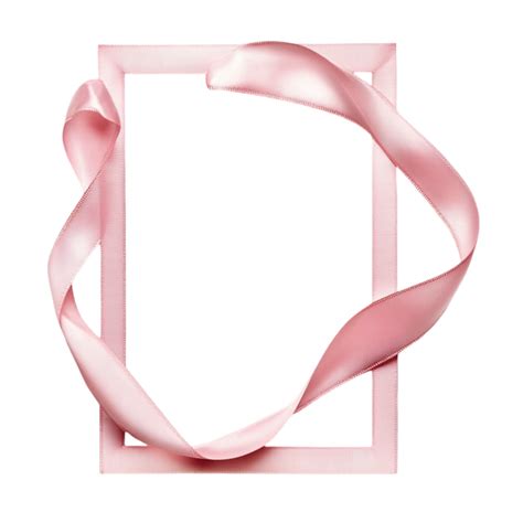 pink ribbon frame