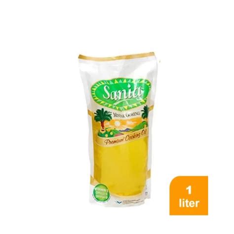 Jual Sania Premium Cooking Oil Pouch L Shopee Indonesia