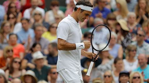 Roger Federer Wins Record 8th Wimbledon Title Beats Marin Cilic 6 3 6 1 6 4 Abc7 New York