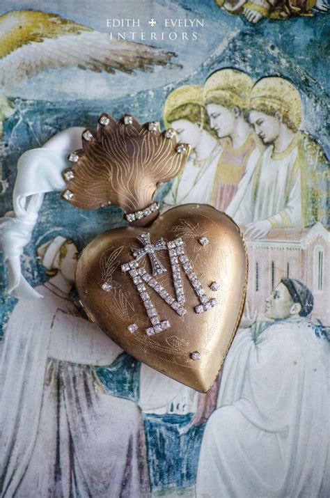 Gorgeous Ex Voto Sacred Heart Hinged Opens To Secret Etsy Sacred