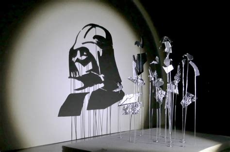 Anamorphic Star Wars Shadow Art by Red Hong Yi | The Kid Should See This