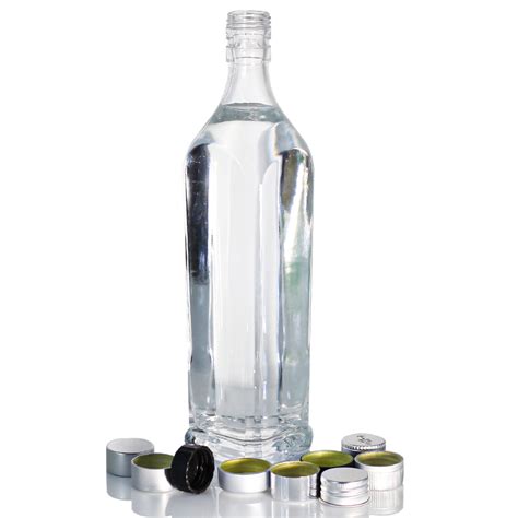 Unique Design 700ml Square Glass Bottle Navigator Glass