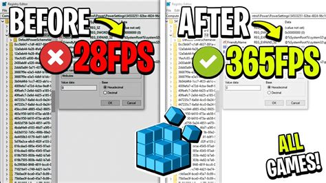 Do These Registry Settings To Boost Fps In All Games Fps Boost