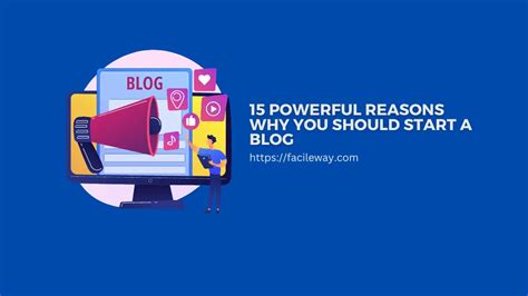 Why You Should Start A Blog Best Reasons Described