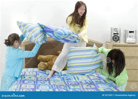 Pillow Fight Stock Photography - Image: 521552