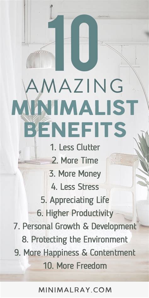 Amazing Minimalist Lifestyle Benefits You Need To Know Artofit