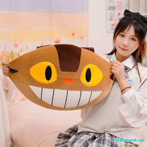 Totoro Cat Bus Plush Toy 50cm Large Pillow Doll Ghibli Merch Store