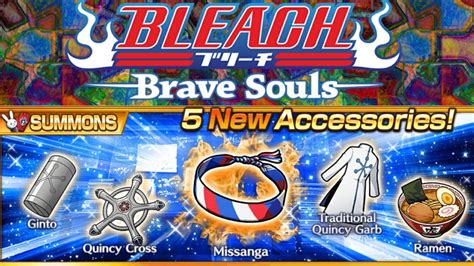 All In For The New Accessories Bleach Brave Souls Youtube