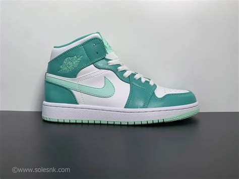 Air Jordan 1 Mid Washed Teal White Mint Foam DV2229 300 SoleSnk