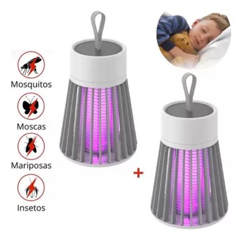 Armadilha Mata Mosquitos Insetos Led Uv Eletr Nico Violeds Frete Gr Tis