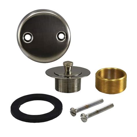 Jones Stephens Lift And Turn Bath Tub Drain Conversion Kit With Hole