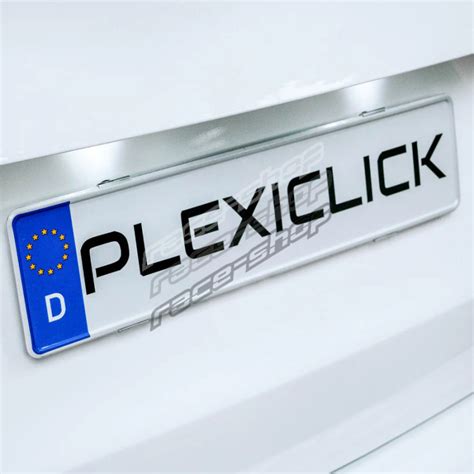 Plexiclick Suport Num R Inmatriculare F R Ram Race Shop Ro