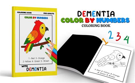 Coloring Book For Adults With Dementiacolor By Numbers Simple