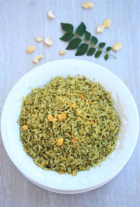 Karuveppilai Sadam Spiced Curry Leaves Rice