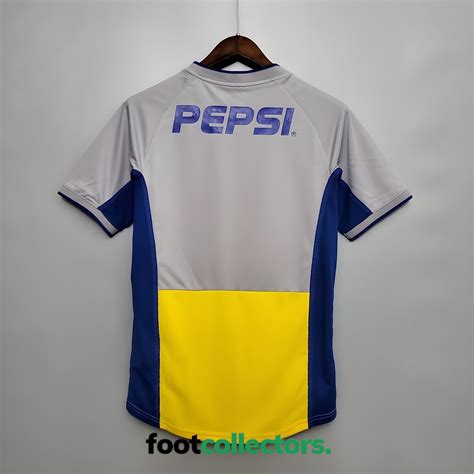 MAILLOT RETRO VINTAGE BOCA JUNIOR AWAY 2002