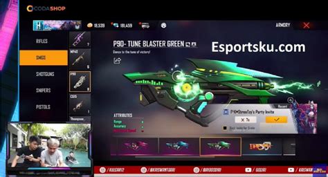 This Is The P Tune Blaster Skin Incubator Free Fire Ff Esports