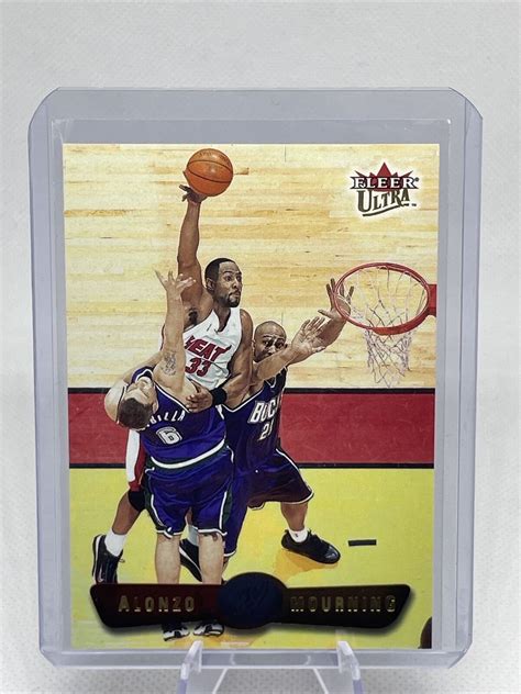 Fleer Ultra Alonzo Mourning Nba Hof Nm Ebay