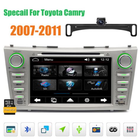 For Toyota Camry 2007 2008 2009 2010 2011 8 Car DVD CD Player GPS